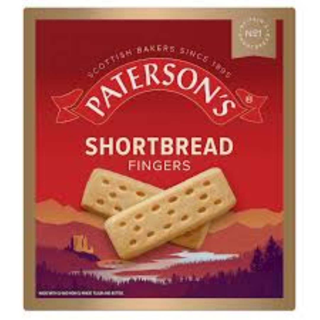 PATERSONS SHORTBREAD FINGERS 300G